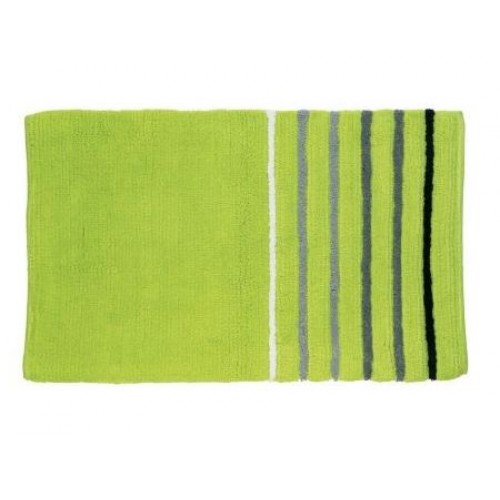 KELA koupelnová předložka 100x60cm LADESSA STRIPES zelená KL-22476