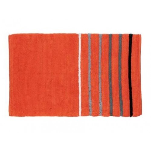 KELA koupelnová předložka 80x50cm LADESSA STRIPES korálová KL-22479