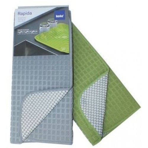 KELA Odkapávací podložka na nádobí RAPIDA zelená KL-11641