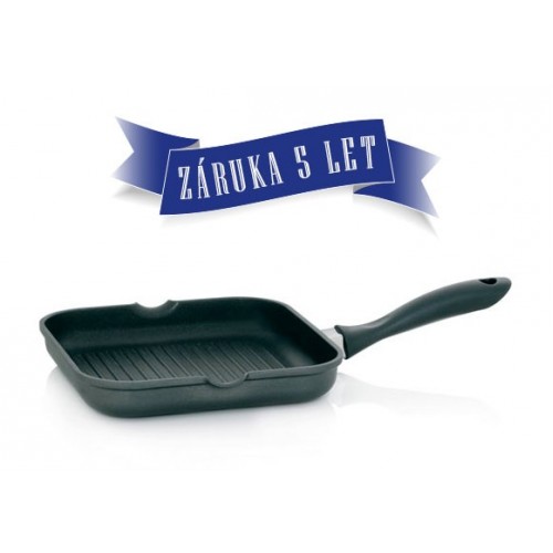 KELA Grilovací pánev 24 cm, greblon KERROS KL-11562 KELA Grilovací pánev 24 cm, greblon KERROS KL-11562