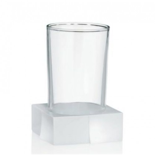 KELA Pohárek DOBLEZ poly, bílá 7,5x7,5x11cm KL-22796 KELA Pohárek DOBLEZ poly, bílá 7,5x7,5x11cm KL-22796
