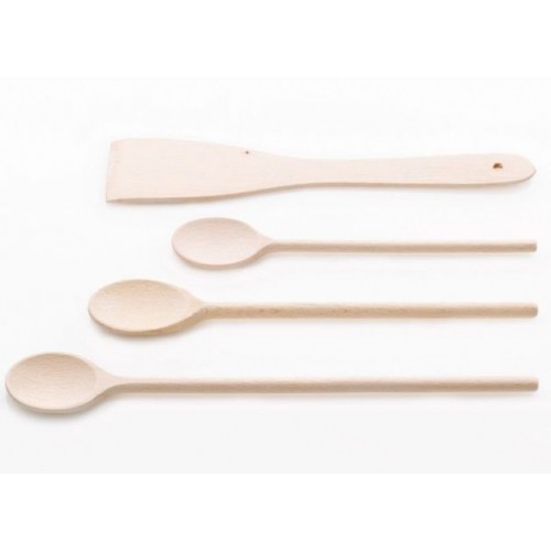 KELA Sada vařeček MARIBOR, 4 ks dřevěné KL-17253