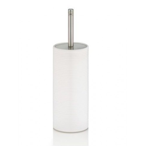 KELA WC sada GROOVE, keramika, nerez, bílá KL-20822 KELA WC sada GROOVE, keramika, nerez, bílá KL-20822