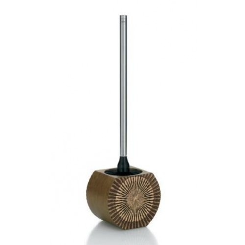 KELA WC set MADEIRA poly, hnědá 13x9,5x43,5cm KL-22788