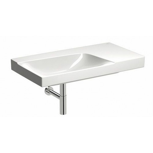 KERAMAG DESIGN Xeno 2 um. 90x48cm bez přep.,bez.otv.odkl.pl.vpravo 127193000