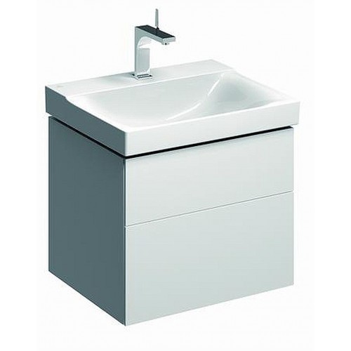 KERAMAG DESIGN Xeno 2 spodní skř.pod umyv.60 cm,2 zás. lesklá bílá 807260000