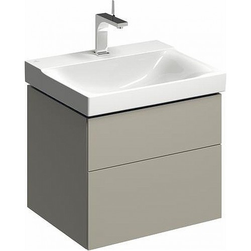 KERAMAG DESIGN Xeno 2 spodní skř.pod umyv.60 cm,2.zás. šedobéž.matná/greige 807261000 KERAMAG DESIGN Xeno 2 spodní skř.pod umyv.60 cm,2.zás. šedobéž.matná/greige 807261000