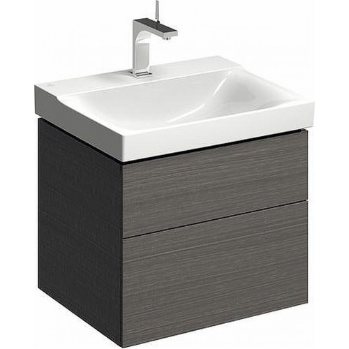 KERAMAG DESIGN Xeno 2 spod. skř.pod um.60 cm,2 zás. strukt.dř.Scultura šedá 807262000 KERAMAG DESIGN Xeno 2 spod. skř.pod um.60 cm,2 zás. strukt.dř.Scultura šedá 807262000