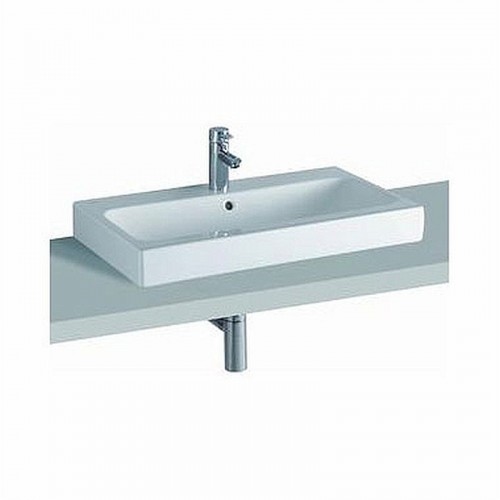 KERAMAG Icon umyvadlo 75x48,5cm na desku KT 124575600 KERAMAG Icon umyvadlo 75x48,5cm na desku KT 124575600