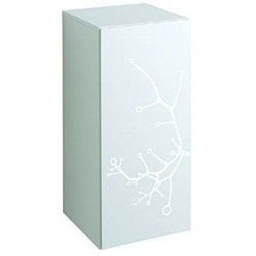 KERAMAG 4U postranní skříňka, závěsná 40cm korpus bílý, čelní plocha s motivem 804044000