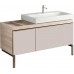 KERAMAG DESIGN Citterio skř.pod.um.,asym.135 cm,pr.,sv.dub 835535000