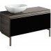KERAMAG DESIGN Citterio skř.p.um.asym.,120 cm,šedohnědá 835221000