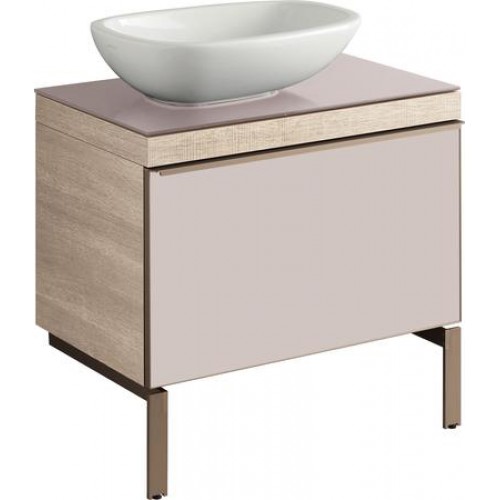 KERAMAG DESIGN Citterio skř.p.um.asym.,75 cm,sv.dub 835275000