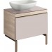 KERAMAG DESIGN Citterio skř.p.um.asym.,75 cm,sv.dub 835275000