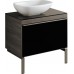 KERAMAG DESIGN Citterio skř.p.um.asym.,75 cm,šedohnědá 835276000