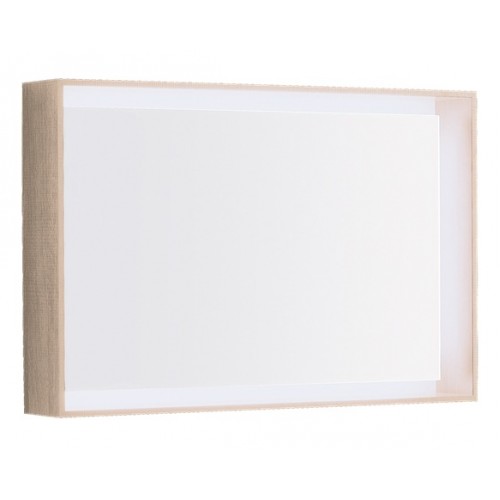 KERAMAG DESIGN Citterio zrc. skř.s osv. 90x60 cm světlý dub 835690000