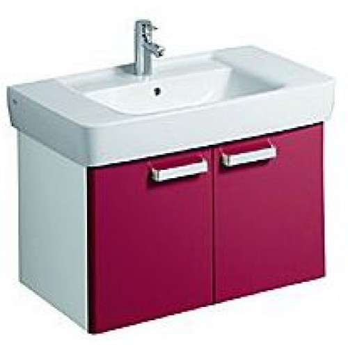 KERAMAG Renova Nr.1 Plan skříňka pod umyvadlo, závěsná 78 x 46,3 x 44,5cm rubínová 879084