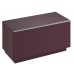 KERAMAG Icon postranní skříňka, závěsná 89 x 47,2 x 47,7 cm burgundy lesklá 840091000