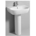 KERAMAG 4U umyvadlo 65 x 47,5 cm s otvorem, s přepadem + KeraTect 223465600