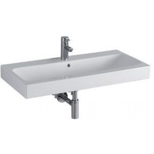 KERAMAG Icon umyvadlo 90 x 48,5 cm, s otvorem pro baterii, s přepadem, bílá 124093000 KERAMAG Icon umyvadlo 90 x 48,5 cm, s otvorem pro baterii, s přepadem, bílá 124093000