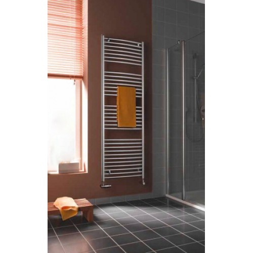 Kermi B24-R koupelnový radiátor 1173 x 440 mm, prohnuté, chrom BR010120045ZXXK