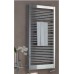 Kermi Credo-Uno koupelnový radiátor BH 789x35x640mm QN434, stříbr. lesklá/stříbr. lesklá