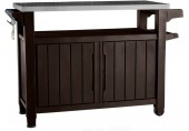 KETER UNITY XL 207L Multifunkční stolek, 134 x 52 x 90 cm, hnědá 17202662