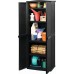 KETER RATTAN STYLE TALL SHED Úložná skříň, 70 x 50 x 179 cm, antracit 17190092