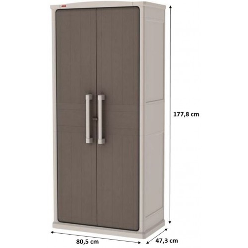 KETER OPTIMA OUTDOOR TALL Úložná skříň, 80,5 x 47,3 x 177,8 cm 17200531