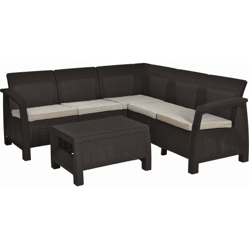 KETER BAHAMAS RELAX Set zahradní, hnědá/béžová 17205478 KETER BAHAMAS RELAX Set zahradní, hnědá/béžová 17205478