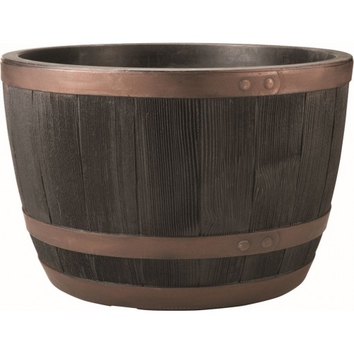 STEWART BLENHEIM HALF BARREL 81L Květináč, 61 x 42 cm, měď 17207569