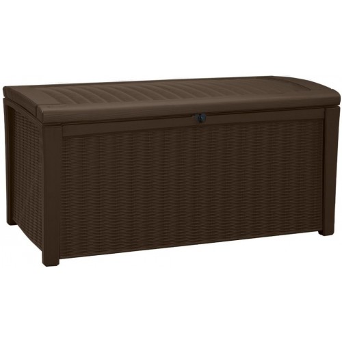 VÝPRODEJ KETER BORNEO 416L zahradní úložný box 129,5 x 70 x 62,5 cm, hnědá 17197731 POŠKOZENÝ OBAL!!