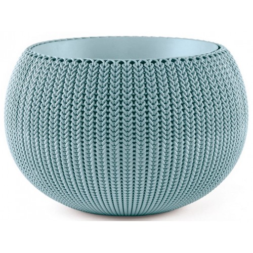 KETER COZIES M Závěsný květináč, 36 x 36 x 22,5 cm, modrá 17202379