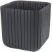 KETER CUBE PLANTER L Květináč, 40 x 40 x 40 cm, antracit 17201220