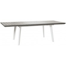 KETER HARMONY Rozkládací stůl 162 x 100 x 74 cm, bílá/šedá 17202278