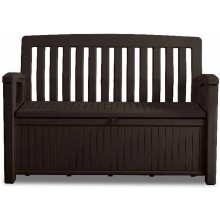 KETER PATIO BENCH 227L Úložná lavice 138,6 x 63,5 x 88 cm, hnědá 17202690