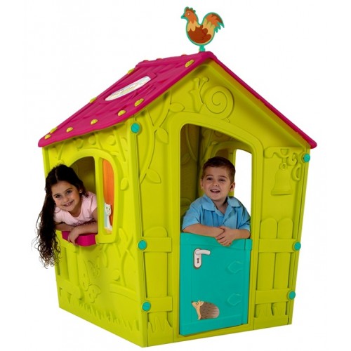 KETER MAGIC PLAYHOUSE dětský domek, zelená/fialová 17185442