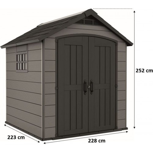 KETER PREMIER 757 zahradní domek, 228 x 223 x 252 cm 17210357