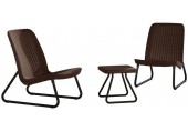 KETER RIO PATIO Set balkonový, hnědá 17197637
