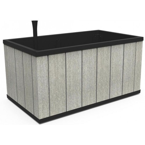 KETER SEQUOIA DUOTECH MEDIUM 88L Květináč, 99 x 58x 50 cm, šedý 17206727