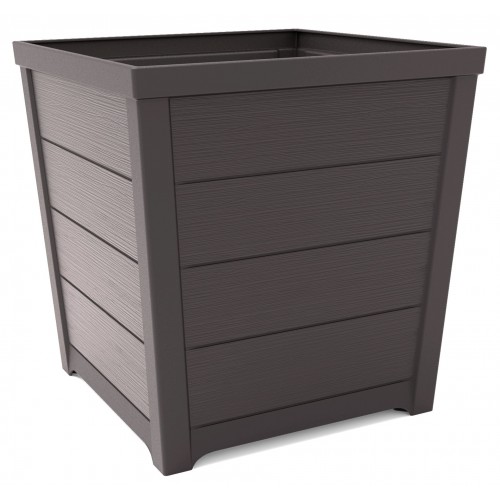 KETER TAPER 2.0 M 44L Květináč, 40 x 40 x 40 cm, hnědá 17208366