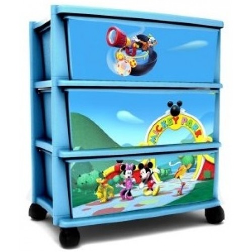 KETER Skříňka se třemi zásuvkami MICKEY MOUSE KETER Skříňka se třemi zásuvkami MICKEY MOUSE