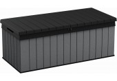 KETER DARWIN 380L Zahradní úložný box 142,5 x 65,3 x 54,5 cm, šedý 17211691