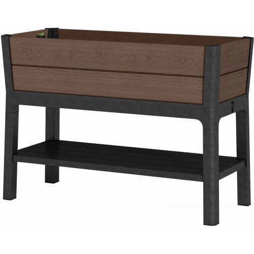 KETER DARWIN ELEVATED PRO 110L Truhlík, 113 x 47,5 x 79,8 cm, hnědý 17211713