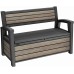 KETER DECO GARDEN BENCH 227L Úložná lavice, 133 x 61 x 89 cm, ashwood 17213853