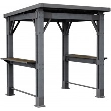 KETER GRILL GAZEBO Přístřešek na gril, 247 x 200 x 238 cm, grafit 17213898