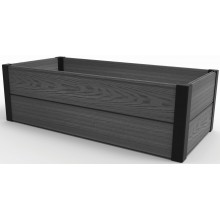 KETER MAPLE TROUGH Vyvýšený záhon, 106 x 50 x 32 cm, šedý 17209666