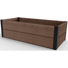 KETER MAPLE TROUGH Vyvýšený záhon, 106 x 50 x 32 cm, hnědý 17209666