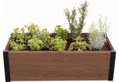 KETER MAPLE TROUGH Vyvýšený záhon, 106 x 50 x 32 cm, hnědý 17209666