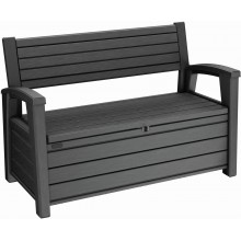 KETER OTTER BENCH 227L Úložná lavice 133 x 61 x 89 cm, grafit 17212485